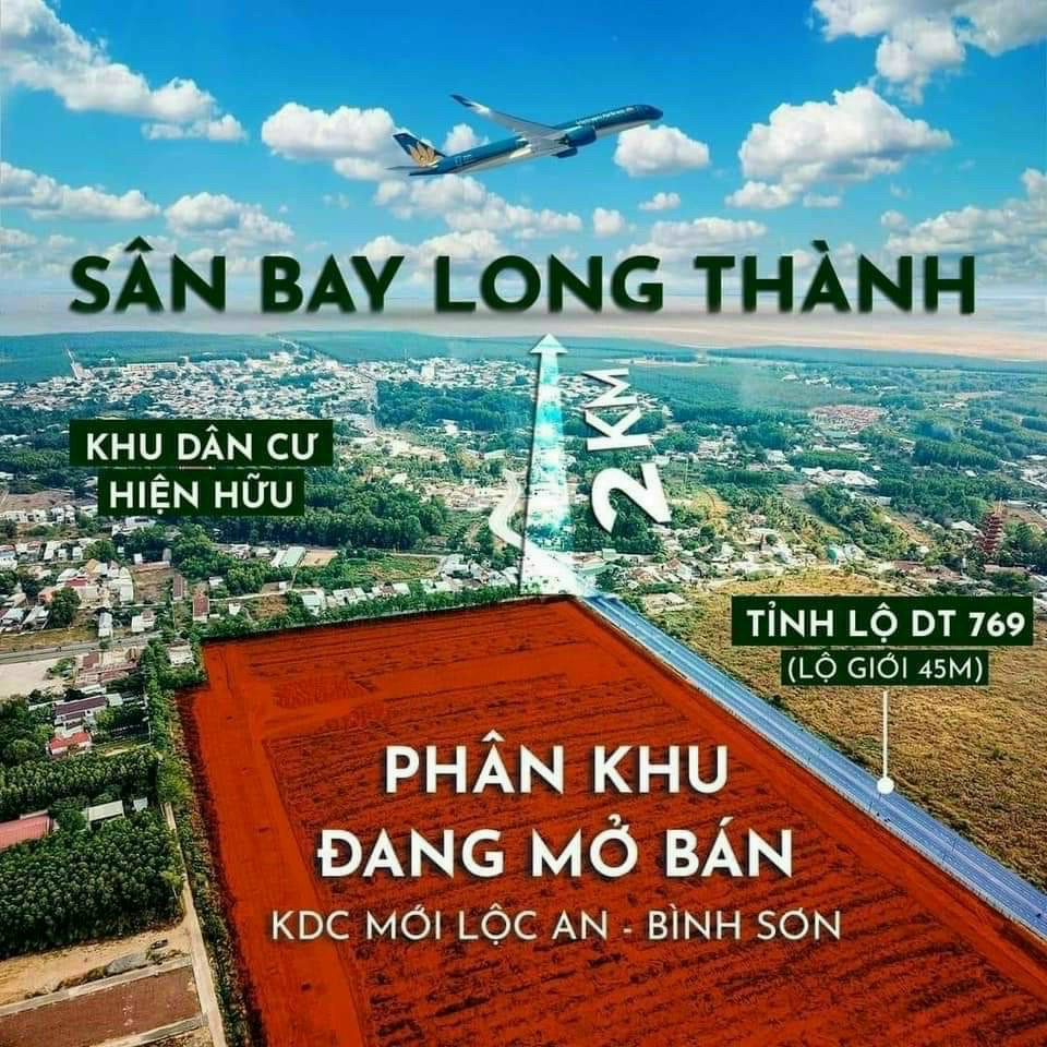 SCT liền kề sân bay long thành